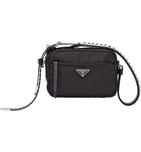 prada small nylon camera bag